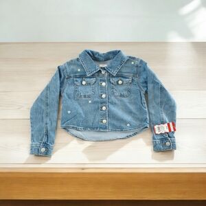 New With Tags Cat & Jack Girls Denim Jacket. Size M (8)